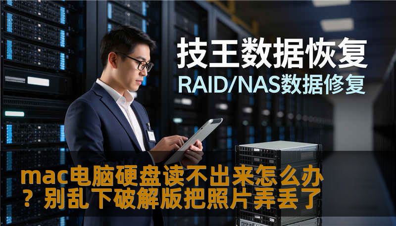 mac电脑硬盘读不出来怎么办？别乱下破解版把照片弄丢了