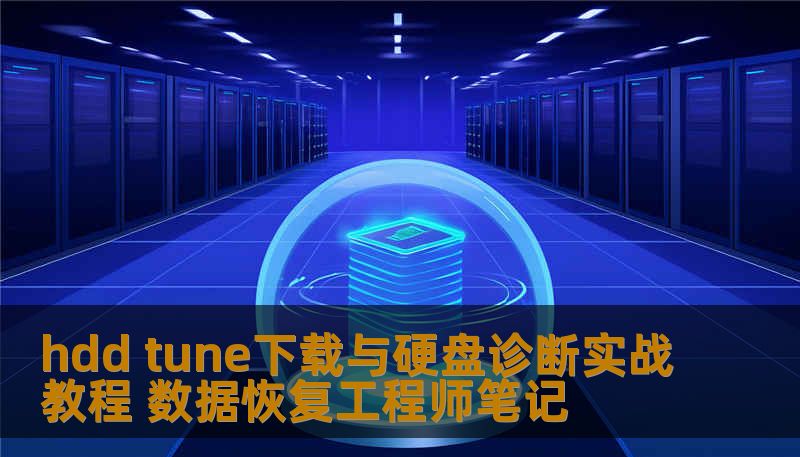 hdd tune下载与硬盘诊断实战教程 数据恢复工程师笔记