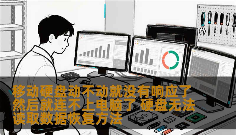 移动硬盘动不动就没有响应了然后就连不上电脑了 硬盘无法读取数据恢复方法