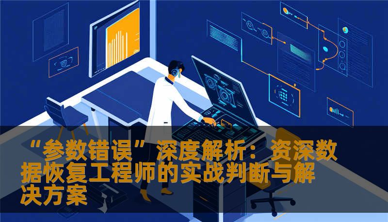 “参数错误”深度解析：资深数据恢复工程师的实战判断与解决方案
