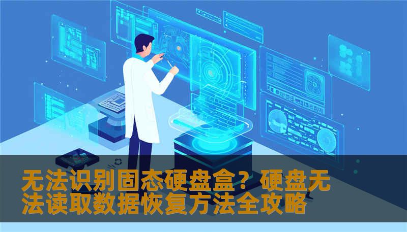 无法识别固态硬盘盒？硬盘无法读取数据恢复方法全攻略