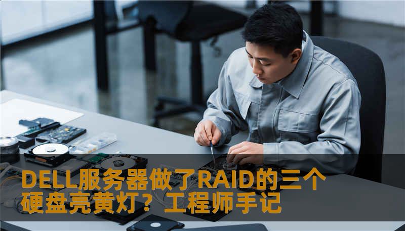 DELL服务器做了RAID的三个硬盘亮黄灯？工程师手记