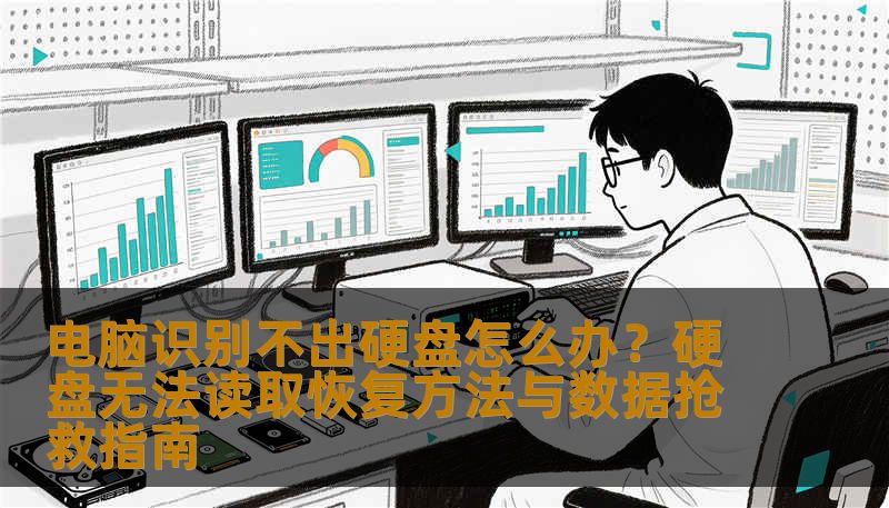 电脑识别不出硬盘怎么办？硬盘无法读取恢复方法与数据抢救指南
