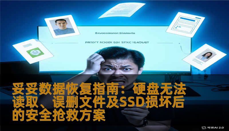 妥妥数据恢复指南：硬盘无法读取、误删文件及SSD损坏后的安全抢救方案