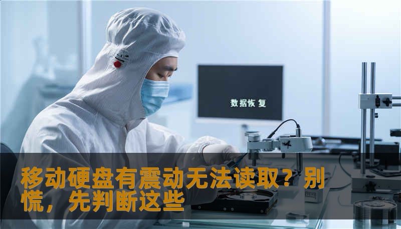 移动硬盘有震动无法读取？别慌，先判断这些