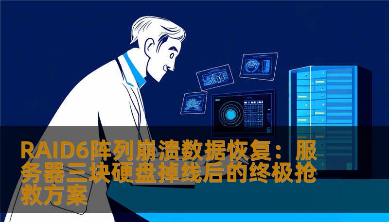 RAID6阵列崩溃数据恢复：服务器三块硬盘掉线后的终极抢救方案