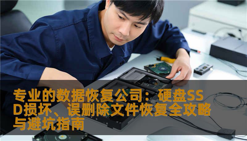 专业的数据恢复公司：硬盘SSD损坏、误删除文件恢复全攻略与避坑指南