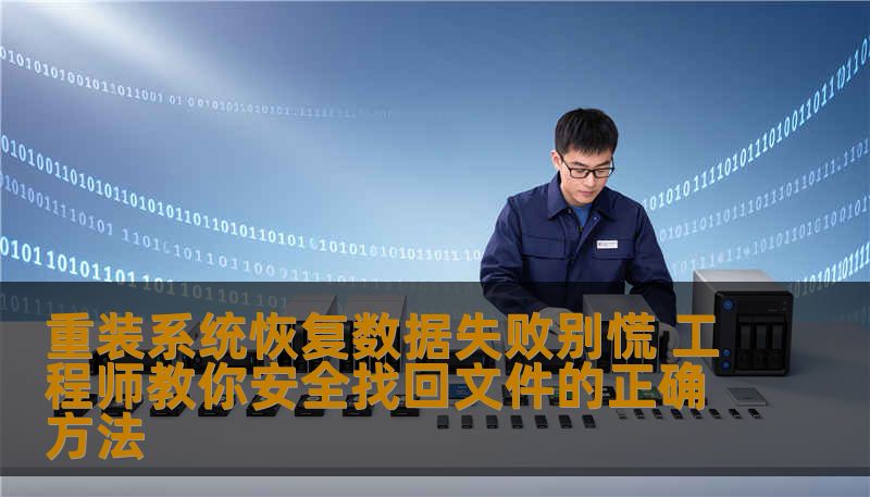 重装系统恢复数据失败别慌 工程师教你安全找回文件的正确方法