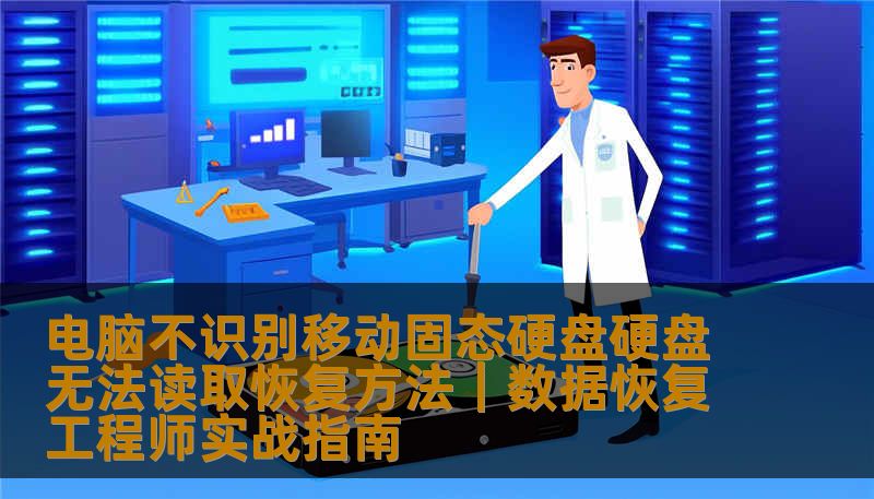 电脑不识别移动固态硬盘硬盘无法读取恢复方法｜数据恢复工程师实战指南
