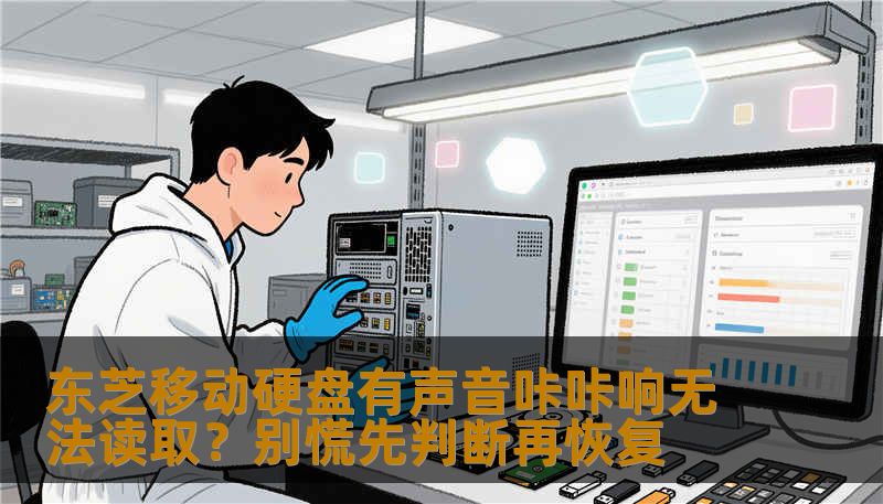 东芝移动硬盘有声音咔咔响无法读取？别慌先判断再恢复
