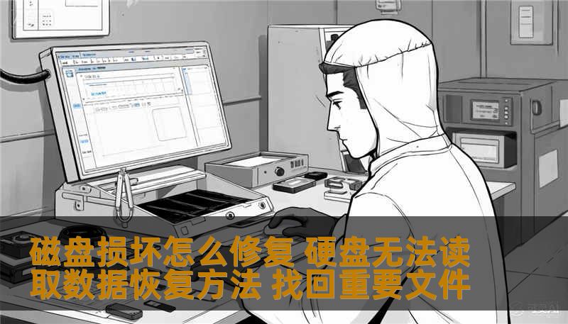 磁盘损坏怎么修复 硬盘无法读取数据恢复方法 找回重要文件