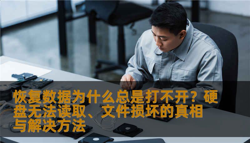 恢复数据为什么总是打不开？硬盘无法读取、文件损坏的真相与解决方法