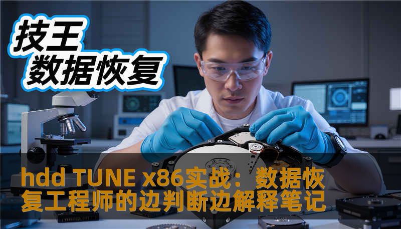 hdd TUNE x86实战：数据恢复工程师的边判断边解释笔记