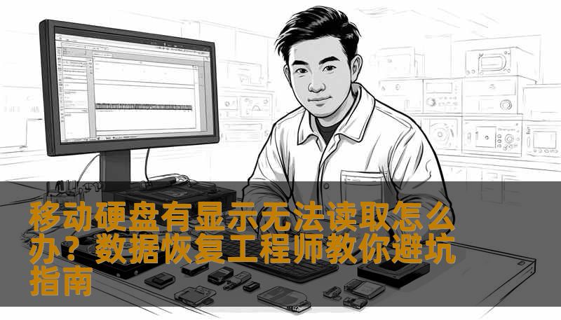 移动硬盘有显示无法读取怎么办？数据恢复工程师教你避坑指南