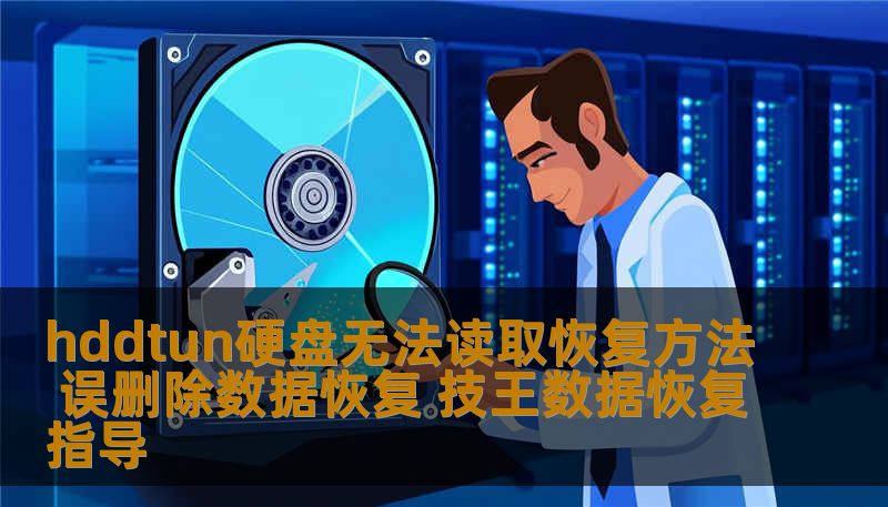 hddtun硬盘无法读取恢复方法 误删除数据恢复 技王数据恢复指导