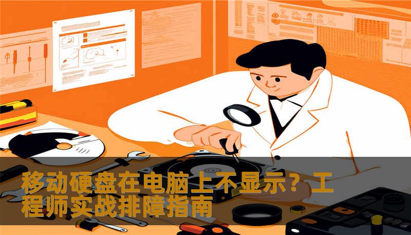 移动硬盘在电脑上不显示？工程师实战排障指南