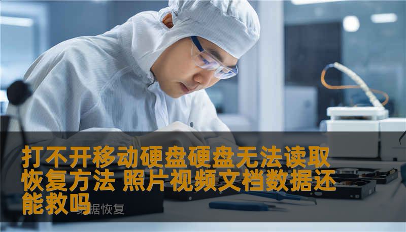 打不开移动硬盘硬盘无法读取恢复方法 照片视频文档数据还能救吗