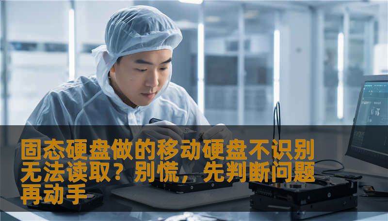 固态硬盘做的移动硬盘不识别无法读取？别慌，先判断问题再动手