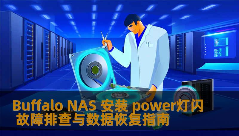 Buffalo NAS 安装 power灯闪 故障排查与数据恢复指南