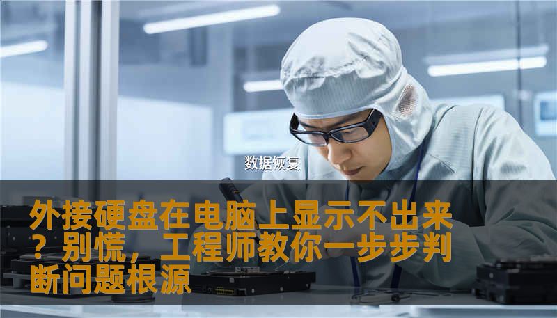 外接硬盘在电脑上显示不出来？别慌，工程师教你一步步判断问题根源