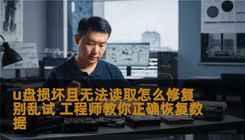 u盘损坏且无法读取怎么修复 别乱试 工程师教你正确恢复数据