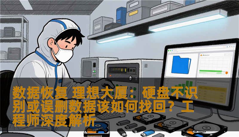 数据恢复 理想大厦：硬盘不识别或误删数据该如何找回？工程师深度解析