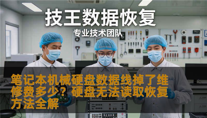 笔记本机械硬盘数据线掉了维修费多少？硬盘无法读取恢复方法全解