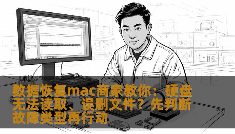 数据恢复mac商家教你：硬盘无法读取、误删文件？先判断故障类型再行动