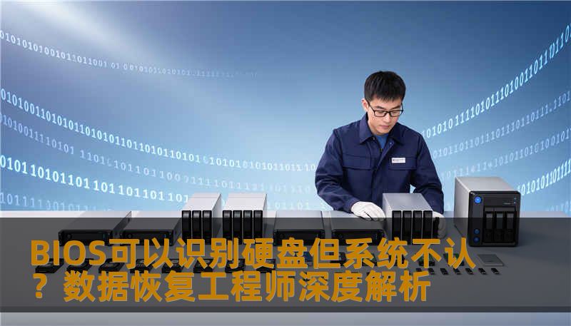BIOS可以识别硬盘但系统不认？数据恢复工程师深度解析