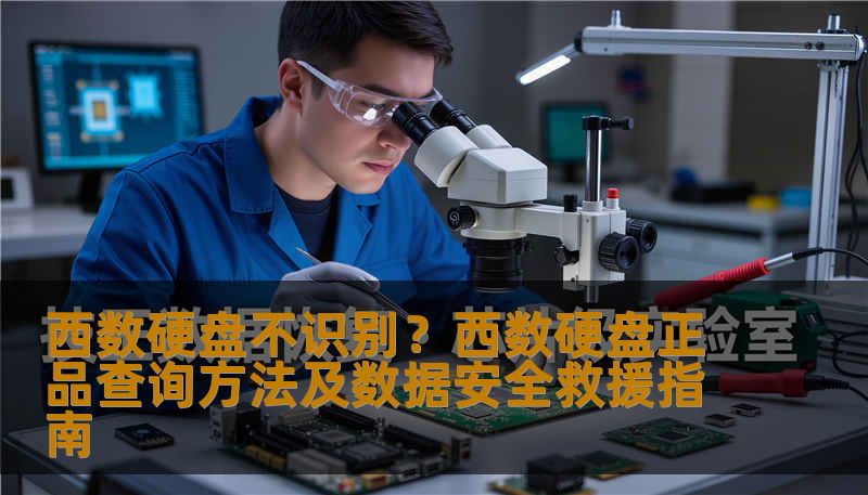 西数硬盘不识别？西数硬盘正品查询方法及数据安全救援指南