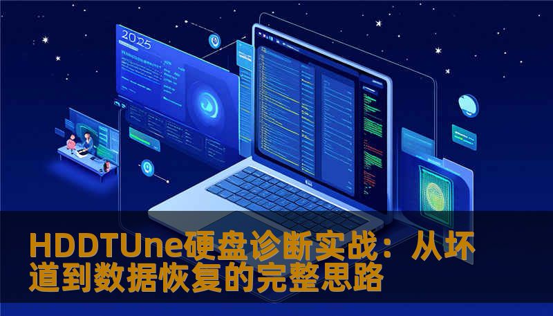 HDDTUne硬盘诊断实战：从坏道到数据恢复的完整思路