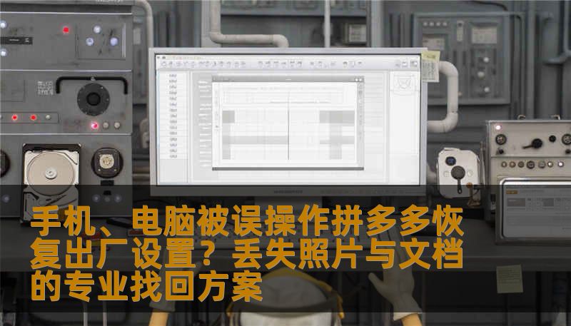 手机、电脑被误操作拼多多恢复出厂设置？丢失照片与文档的专业找回方案