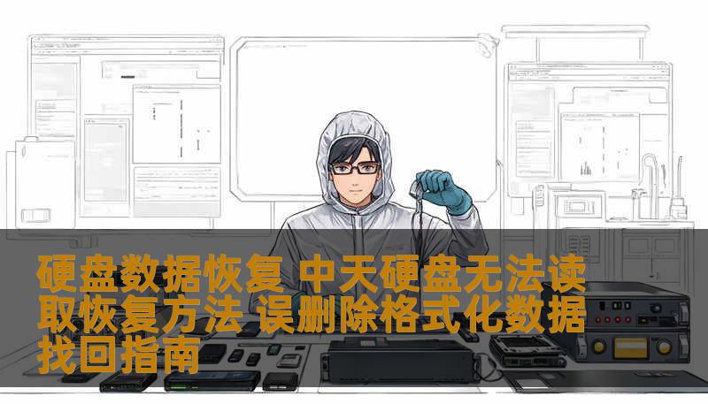 硬盘数据恢复 中天硬盘无法读取恢复方法 误删除格式化数据找回指南