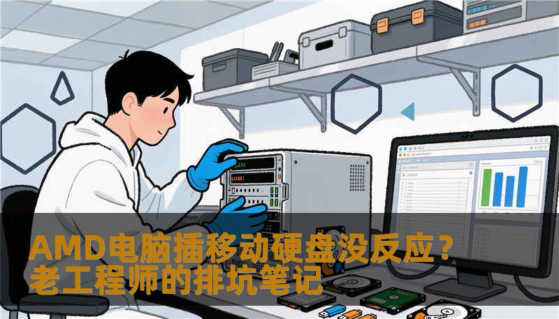 AMD电脑插移动硬盘没反应？老工程师的排坑笔记