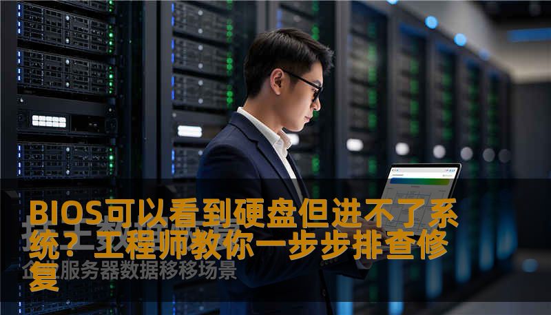 BIOS可以看到硬盘但进不了系统？工程师教你一步步排查修复