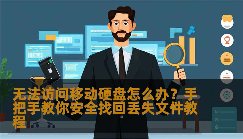 无法访问移动硬盘怎么办？手把手教你安全找回丢失文件教程