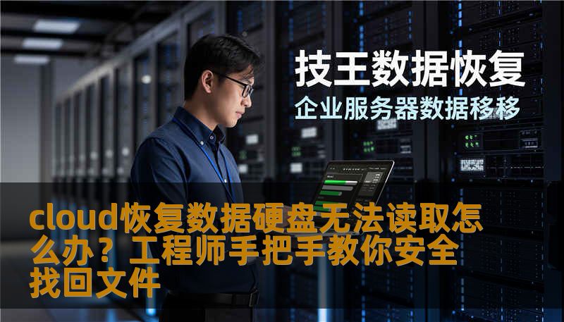 cloud恢复数据硬盘无法读取怎么办？工程师手把手教你安全找回文件