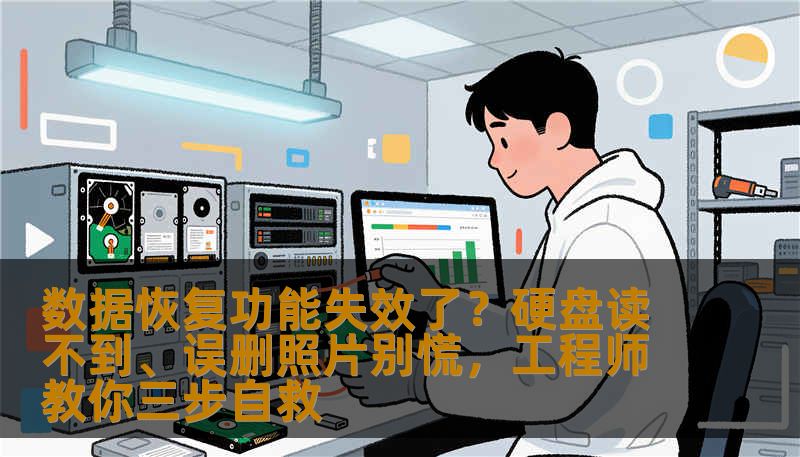 数据恢复功能失效了？硬盘读不到、误删照片别慌，工程师教你三步自救