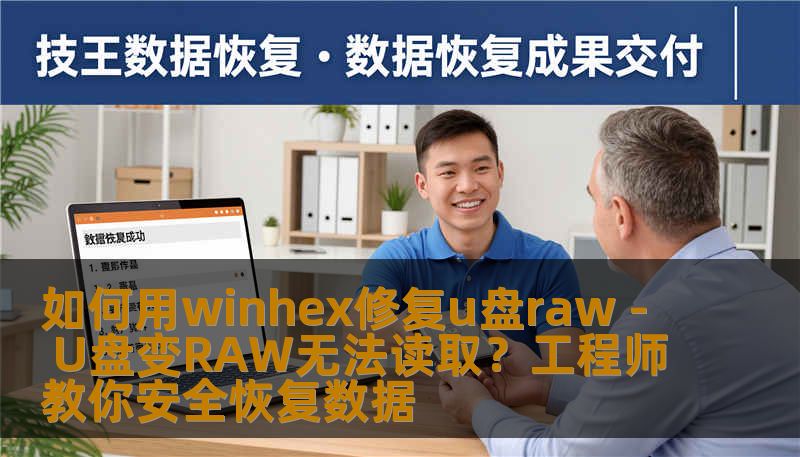 如何用winhex修复u盘raw - U盘变RAW无法读取？工程师教你安全恢复数据