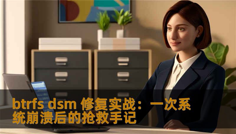 btrfs dsm 修复实战：一次系统崩溃后的抢救手记