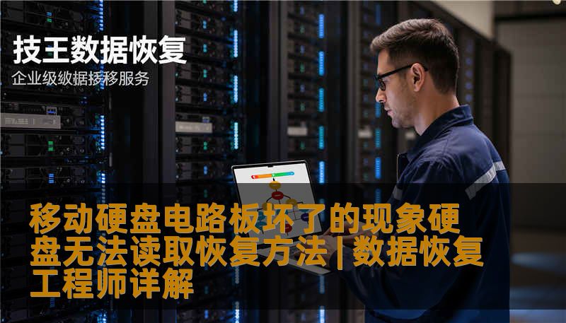 移动硬盘电路板坏了的现象硬盘无法读取恢复方法 | 数据恢复工程师详解