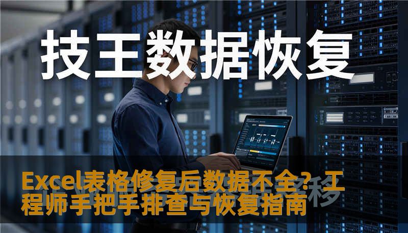 Excel表格修复后数据不全？工程师手把手排查与恢复指南
