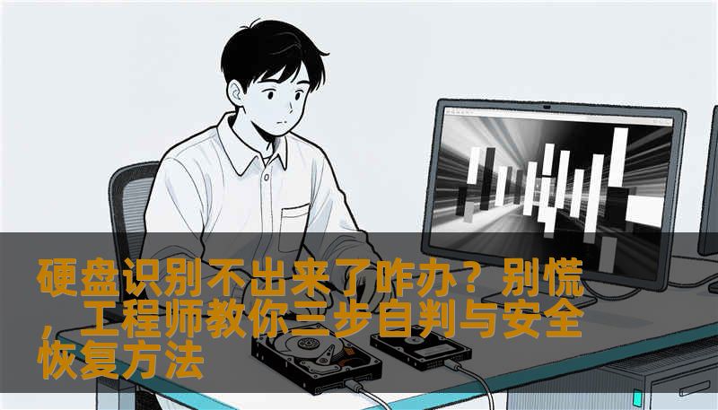 硬盘识别不出来了咋办？别慌，工程师教你三步自判与安全恢复方法