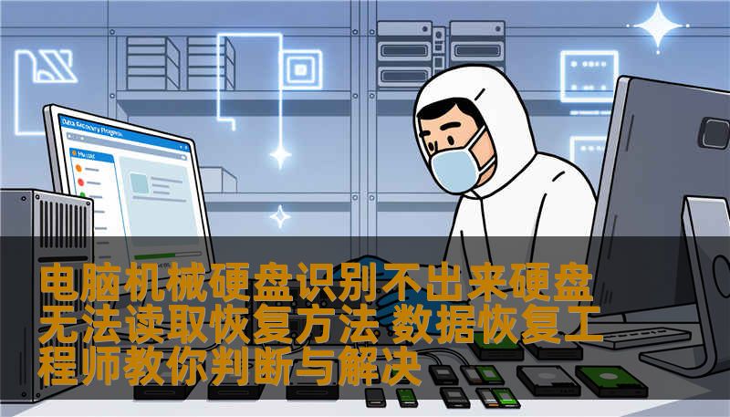 电脑机械硬盘识别不出来硬盘无法读取恢复方法 数据恢复工程师教你判断与解决