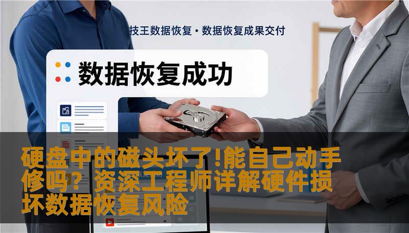 面对硬盘磁头损坏的异响与识别失败，很多用户想尝试DIY维修。本文深度解析硬盘中的磁头坏了!能自己动手修吗这一核心疑问，并提供专业的数据恢复建议。技王数据恢复专家提醒：物理损伤强行操作将导致数据永久丢失，请遵循安全恢复流程。