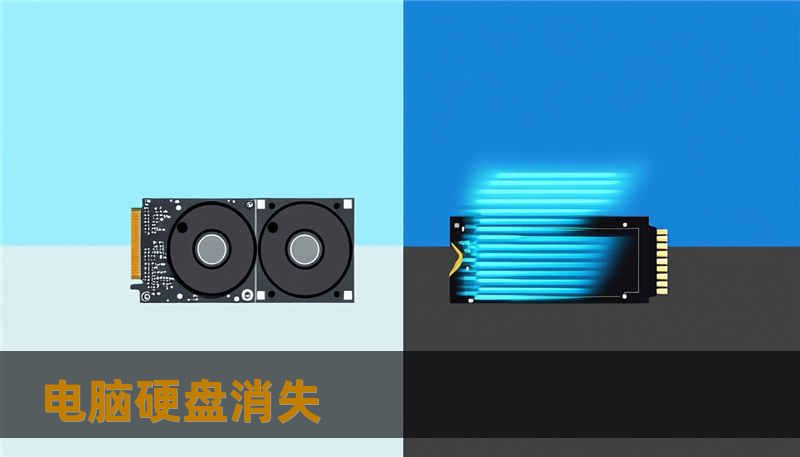 电脑硬盘消失