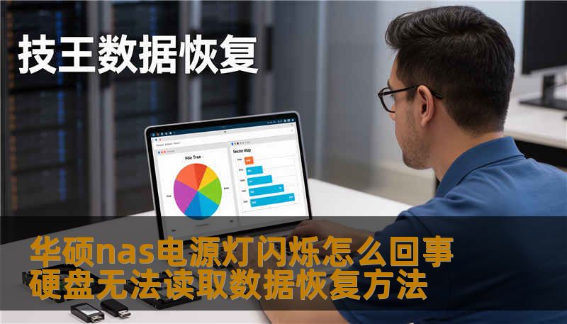 华硕nas电源灯闪烁怎么回事？本文由数据恢复工程师详解逻辑故障与硬件损坏判断、应急操作禁忌、专业恢复流程及真实案例，帮助您安全恢复数据。技王数据恢复全国9城直营，免费评估。