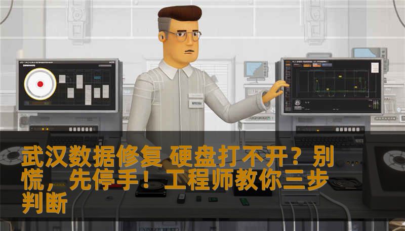 武汉数据修复 硬盘打不开？别慌，先停手！工程师教你三步判断