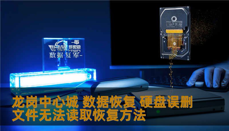 龙岗中心城 数据恢复 硬盘误删文件无法读取恢复方法