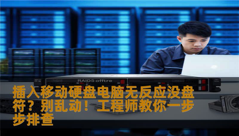 插入移动硬盘电脑无反应没盘符？别乱动！工程师教你一步步排查